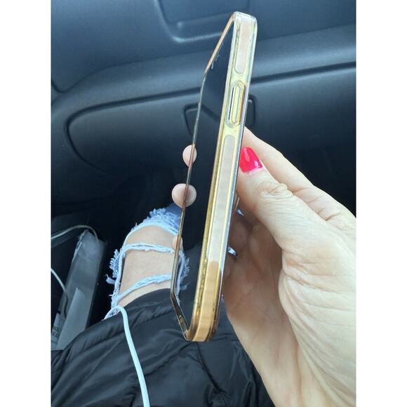 For iPhone 12 Pro PINK GLITTER Shockproof Case Cover Bling + Rose Gold POPSOCKET - Picture 4 of 6